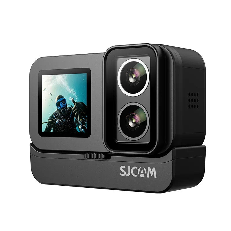 SJ20 4K Dual Lens Action Camera Anti-Shake Waterproof 5G WiFi Touch Screen Motion Detection Multifunctional Sports Cam