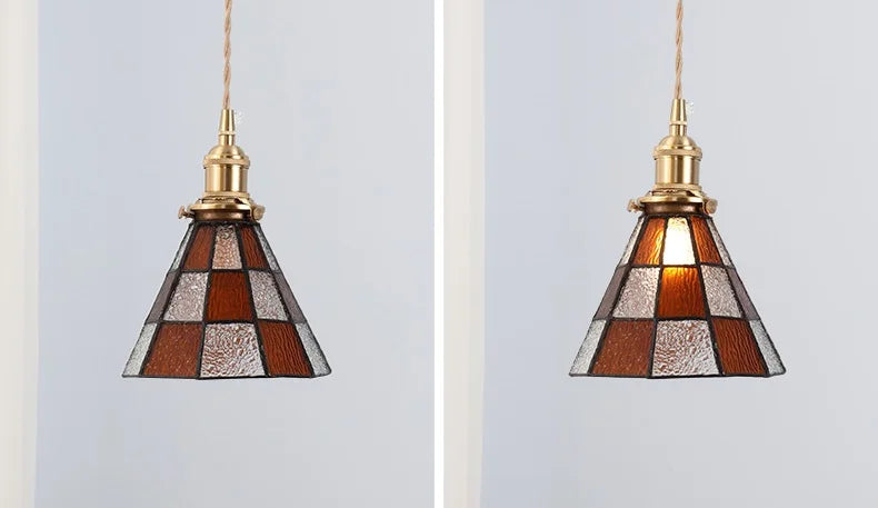 IWHD 2022 NEW Nordic Glass LED Pendant Lights Fixtures Copper Bedroom Dinning Room Restaurant Modern Hanging Lamp Lighting