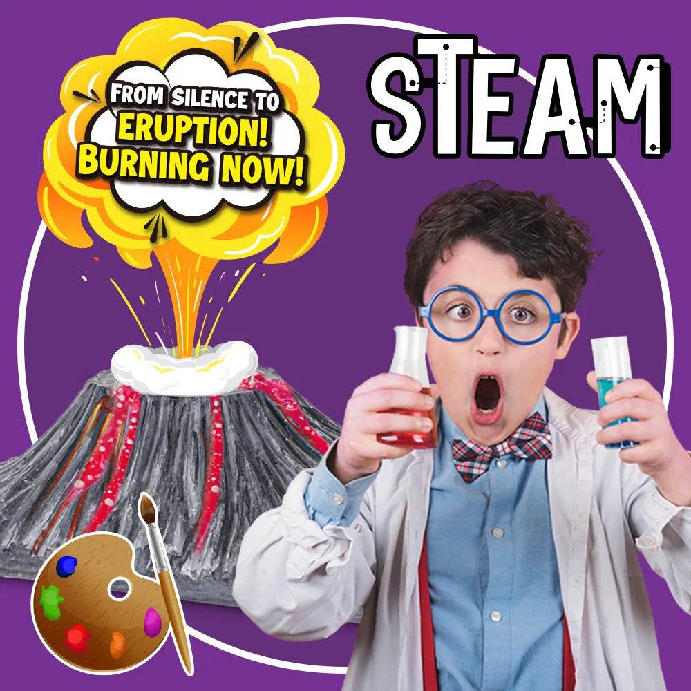 9 SET Science Experiment Kit Magic Science TOY Handmade DIY Soap Puzzle STEM TOYS for Kids Funny Science experiment Explore Gift - AIAZ