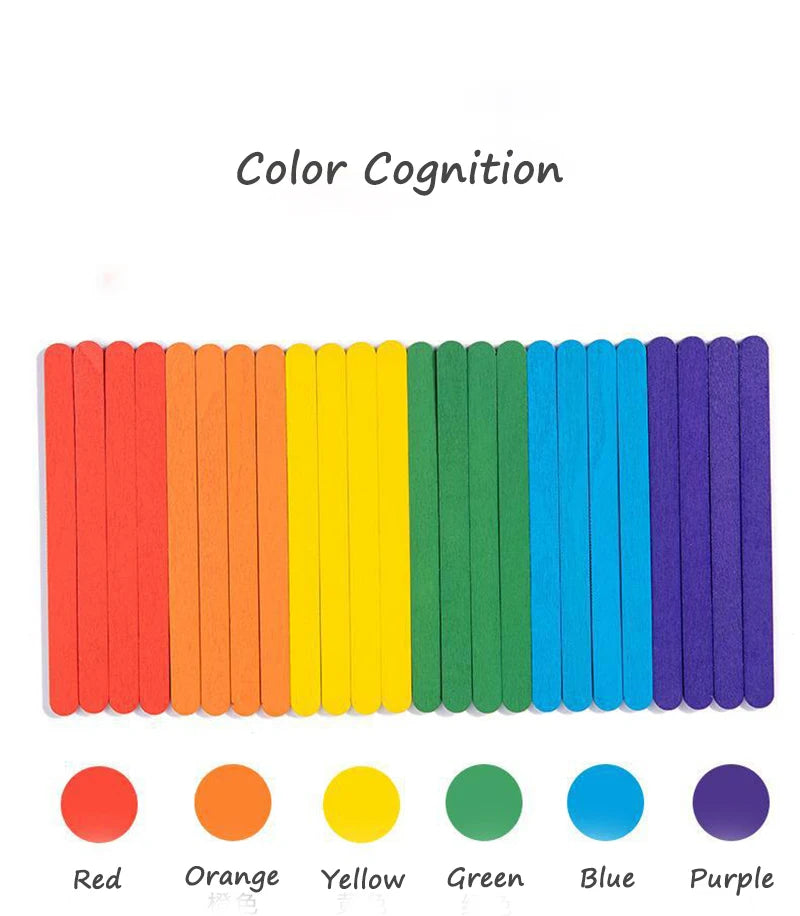 Montessori Logical Thinking Games Puzzle Toys Color Matching Game Educational Learning Toys For Children Preschool Teaching Aids