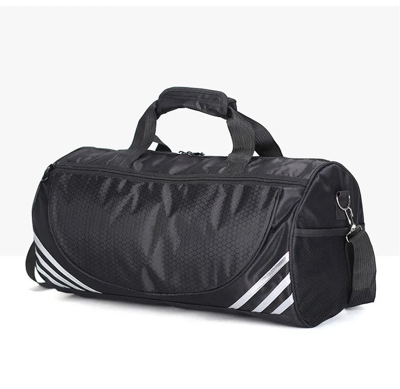High Quality Nylon Waterproof Sports Gym Fitness Men's Travel Bags Basketball Large Capacity Duffel Bag