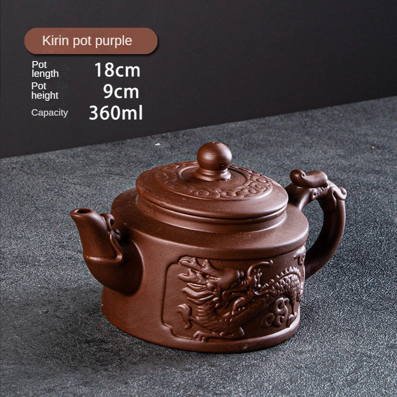Pot for Tea Sets Hot Selling Purple Clay Pots Yixing Clay Kettle Teapot Set Samovar Oriental Moroccan Teapot and Cup Set Gaiwan