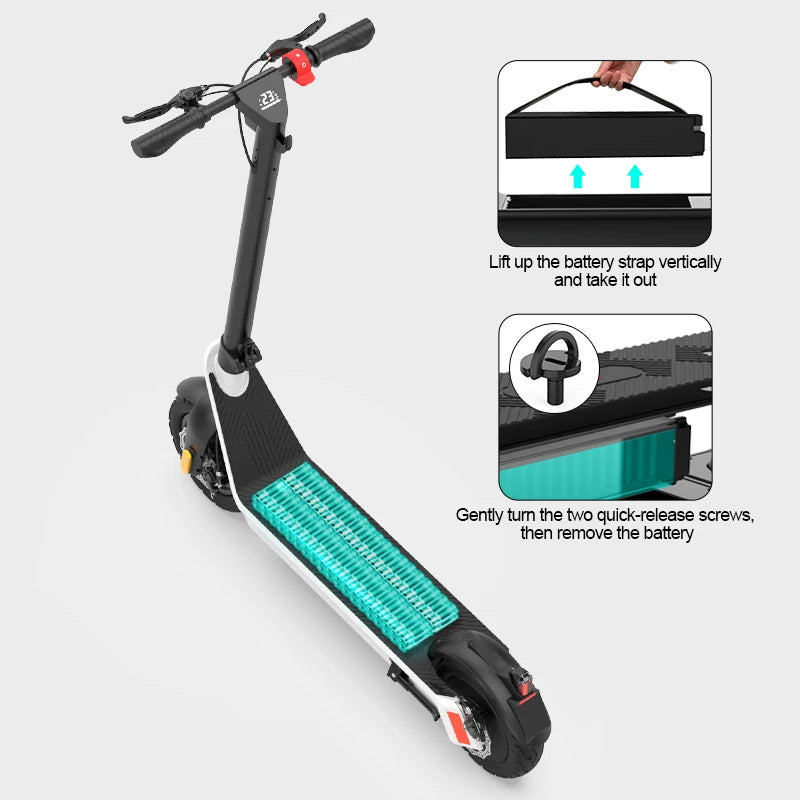 2024 X9 Self-Balancing Electric Scooter 10 Inch Max 40km/h New Design Adult Electric Moped Scooter Sale For USA Canada Warehouse