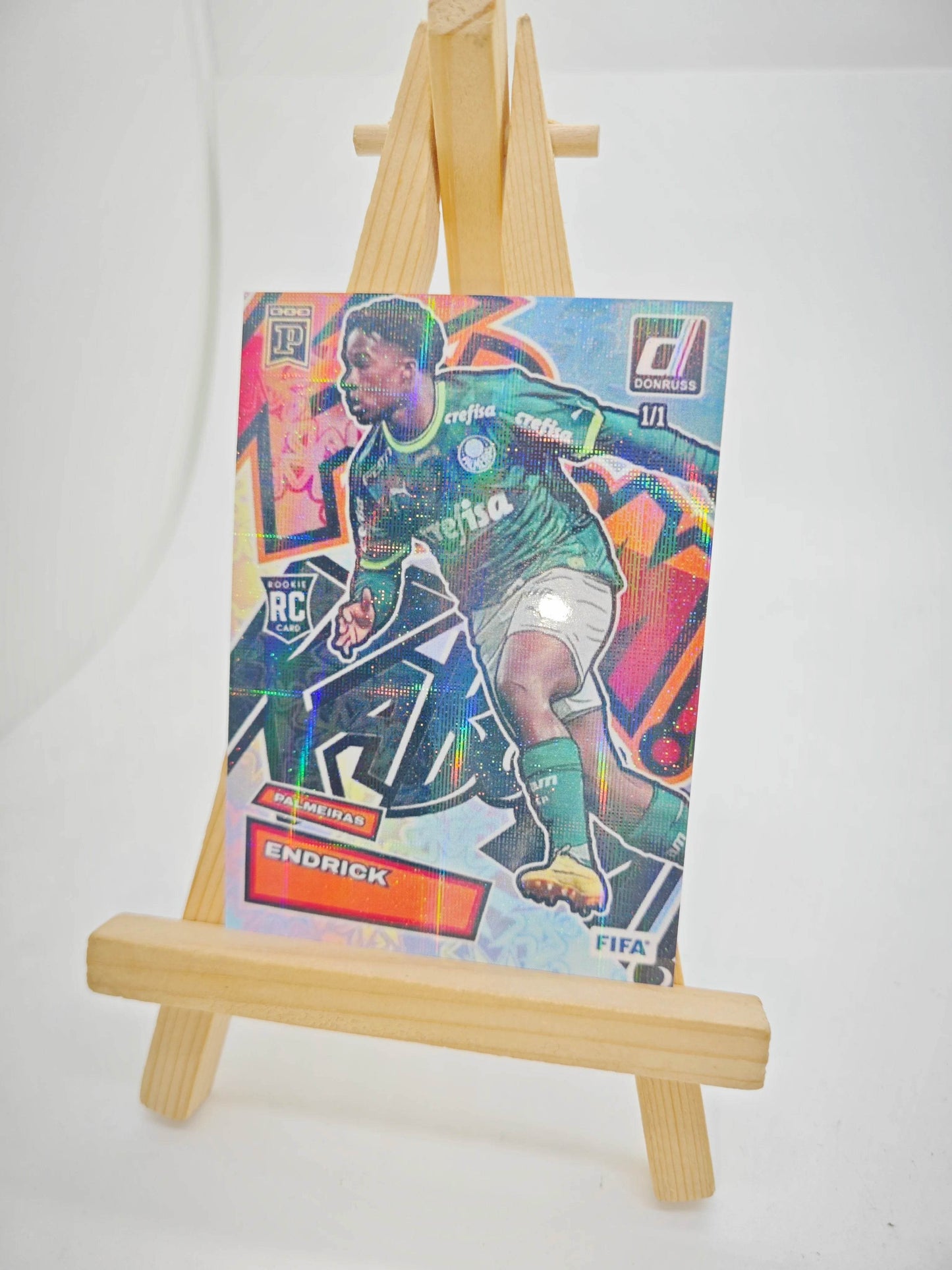 Panini collectible card laser flash DIY Messi Cristiano Ronaldo Kylian Mbappe David Beckham Card bricks Holiday gifts 1.5mmthick - AIAZ