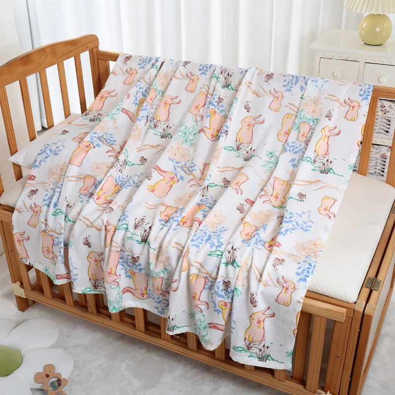 Newborn Delivery Room Bag, Soft and Skin-Friendly Baby Swaddle Wrap, Baby Bath Towel, Baby Blanket, Available in All Seasons