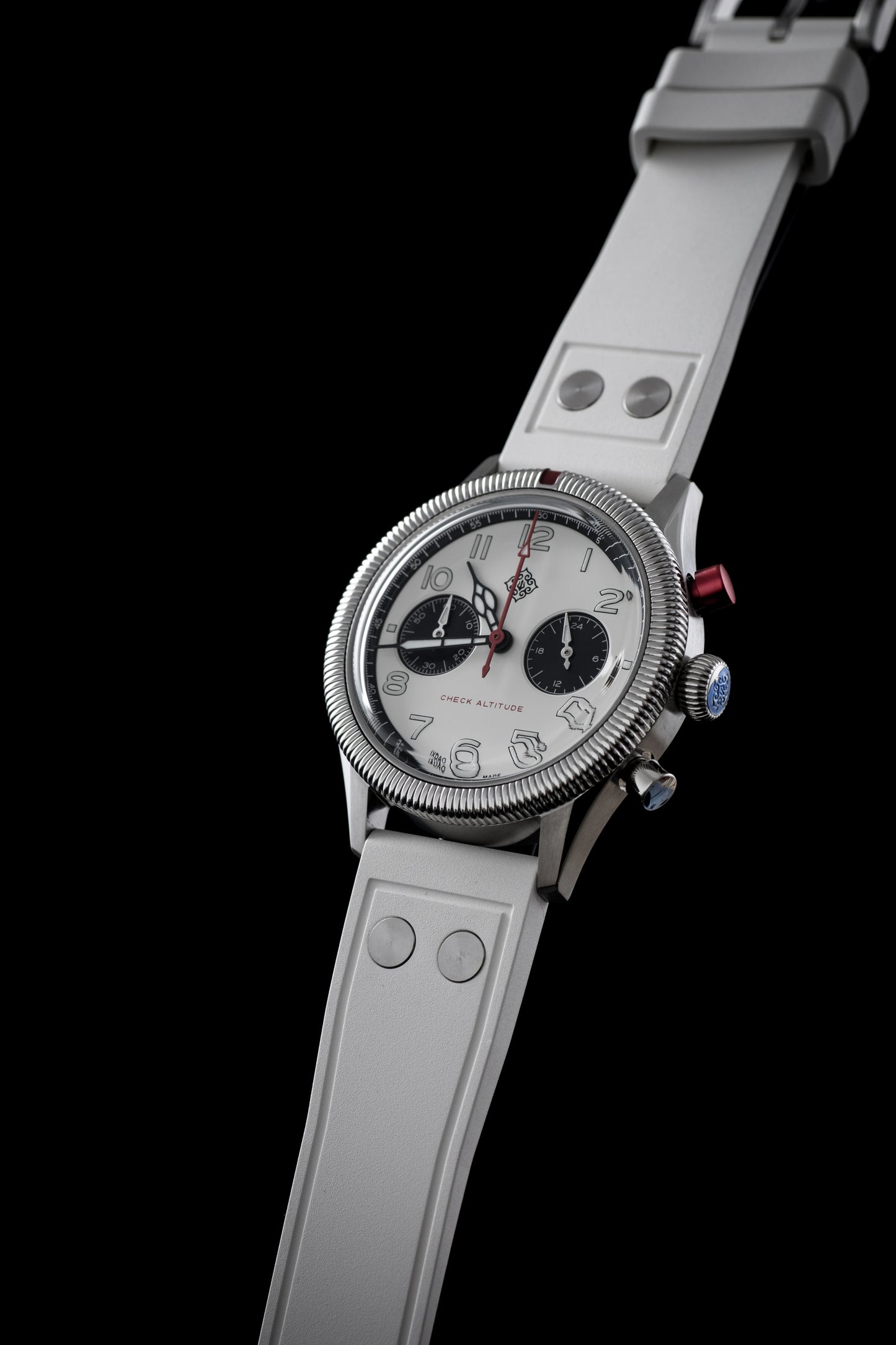 2025 New IXDAO 39mm Pilot Men Quartz Watches Peregrine Falcon Series VK64 Sapphire Stainless Steel Sports Chronograph 10Bar C3