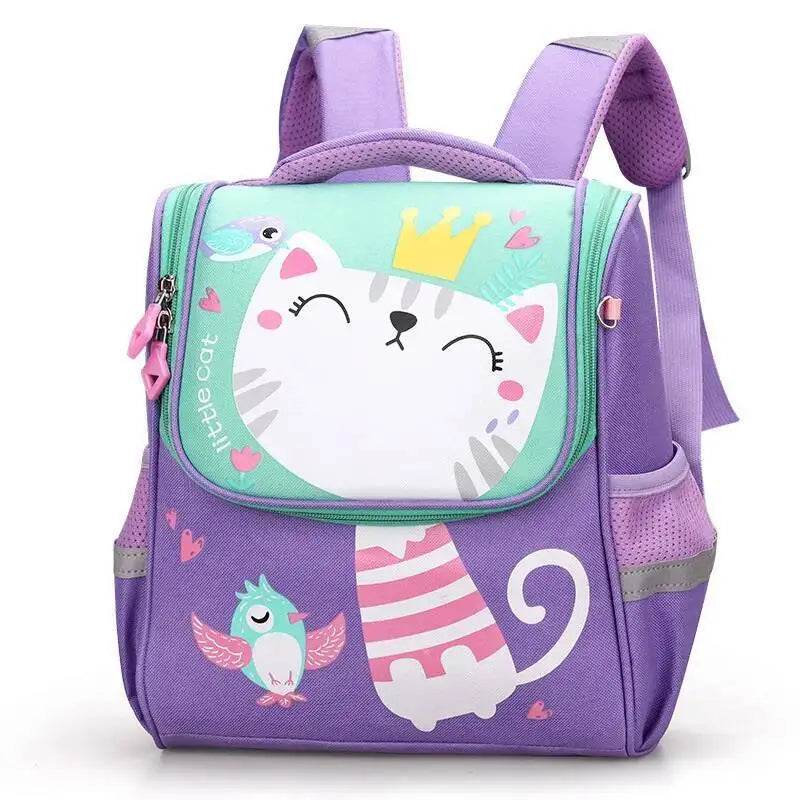 Children School Bags Girls Boys Backpacks Kindergarten Schoolbag Cartoon Animal Toddler Kids Backpack For 2-8 Years - AIAZ