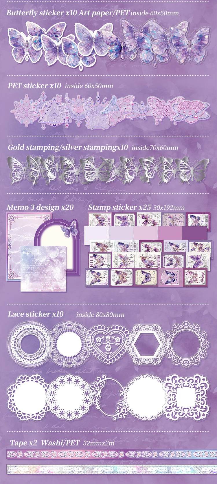 165 Pcs Vintage Handbook Gift Boxes, School Student Reward Small Gifts, Children's Gifts, Scrapbooking Supplies, Stationery Set - AIAZ