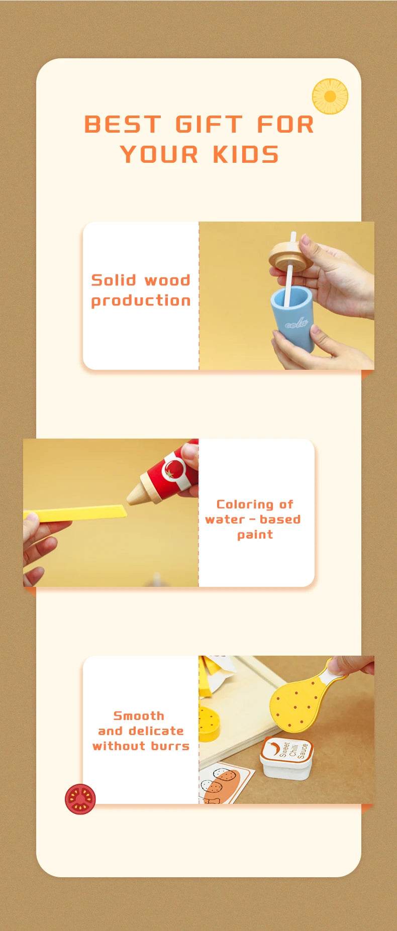 Wooden Kids Kitchen Toys Simulation Birthday Cake Toy Pretend Play Cutting Food Game Children Role Play Toy Gifts for Boy Girl - AIAZ