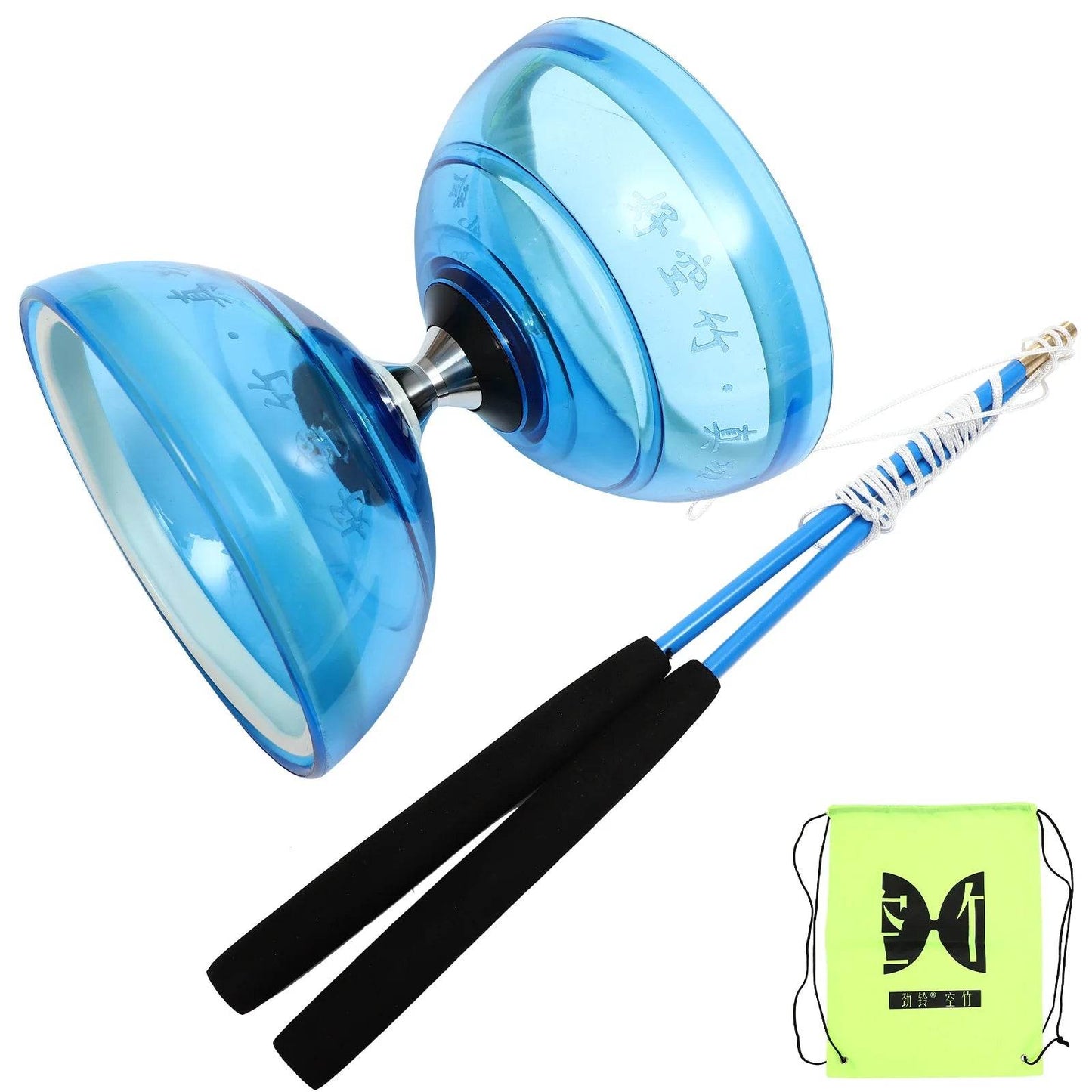 1 Set Professional Diabolo Of Triple Bearing Diabolo Toy Diabolo Yoyo Chinese Diabolo Toy Bearing Fitness Toy For Elderly NEW - AIAZ