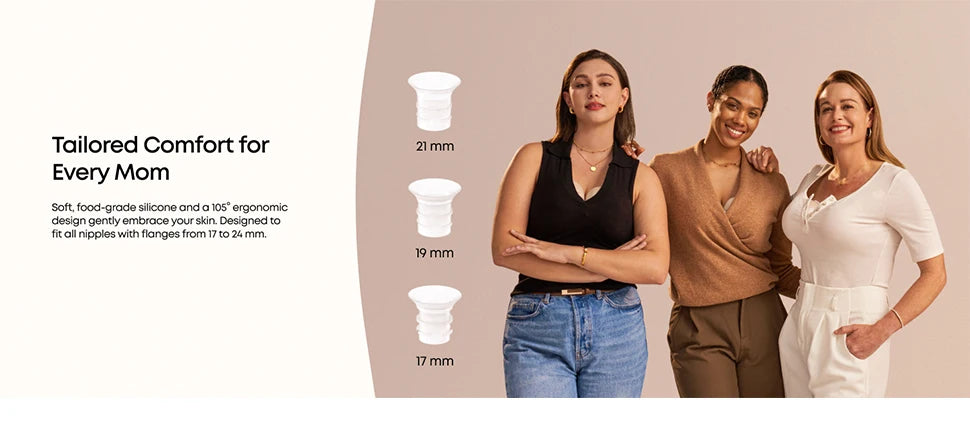 eufy Heated Wearable Breast Pump S1 Hands-Free Breast Pump Industry-Leading HeatFlow™ Tech App-Controlled for in-Bra Use