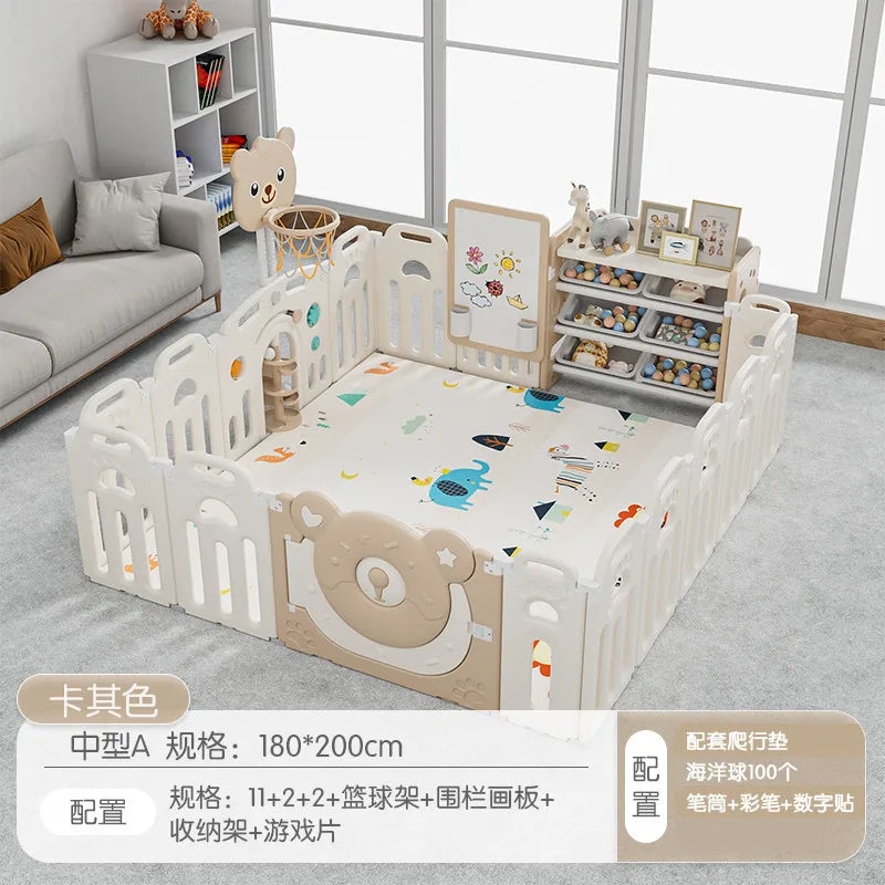 XL Fence Baby Fence Children's Game Floor Baby Indoor Household Fence