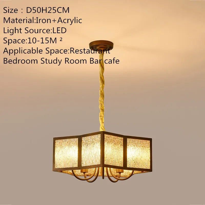 TEMOU Contemporary Restaurant Pendant Lamp French Retro Bedroom Study Villa Hotel Rooms Bar Counter Cafe Aisle Light