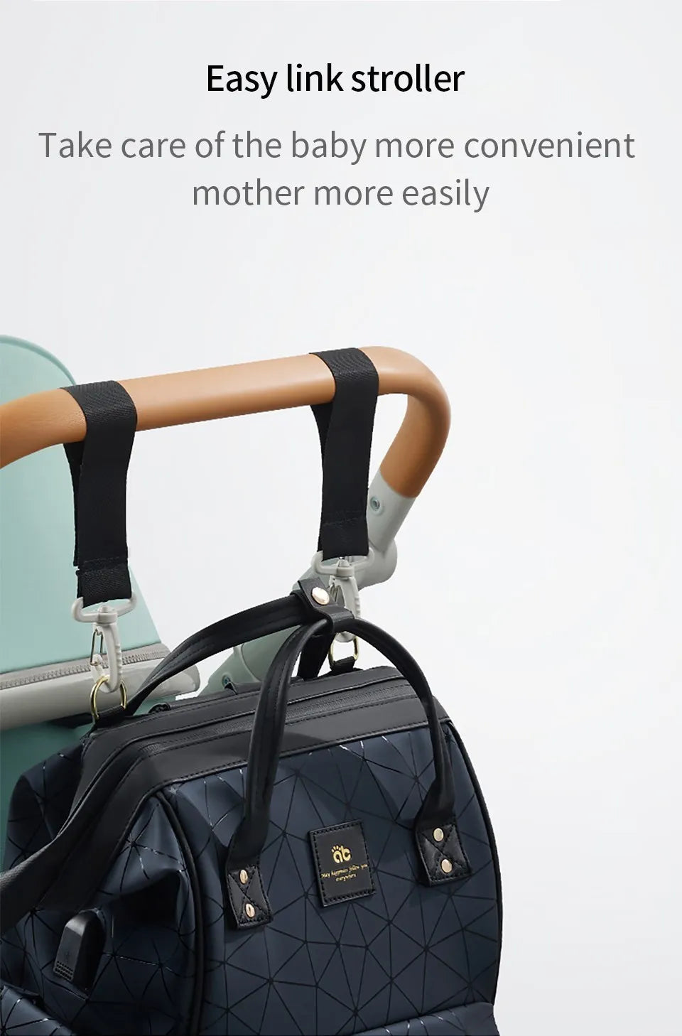 AIBEDILA Mommy Bag Waterproof Large Capacity Fashionable and High Quality Supplies Supplies for Pregnant Women Babies Backpacks
