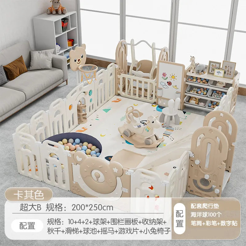 XL Fence Baby Fence Children's Game Floor Baby Indoor Household Fence