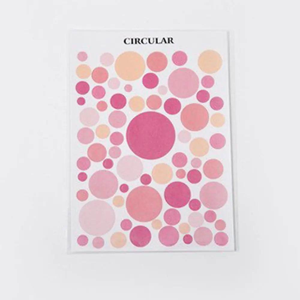 School Supplies Planner Album Self-adhesive Decorative Decals Label Stickers Stationery Stickers Diary Scrapbooking Stickers - AIAZ