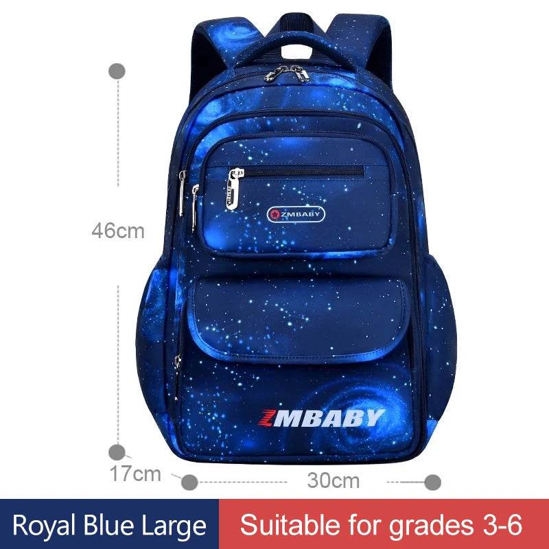 Back to School Adjustable Kids School Backpack for Boys Girls Lightweight Growth Design Waterproof Elementary Primary school Boo - AIAZ