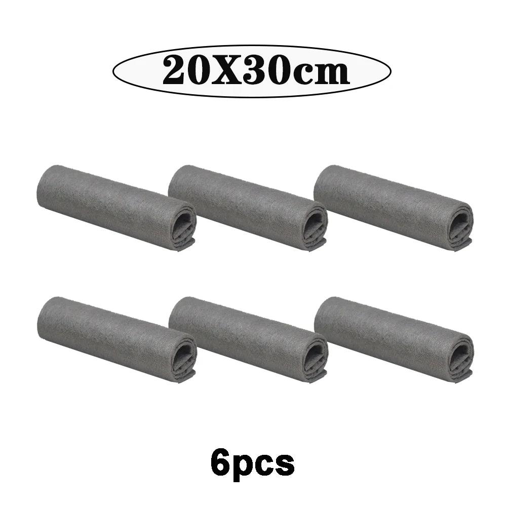 Thicker Magic Cleaning Cloth No Watermark No Trace Clean Rag Microfiber Wash Reusable Dried Wiping Window Glass Kitchen Towel