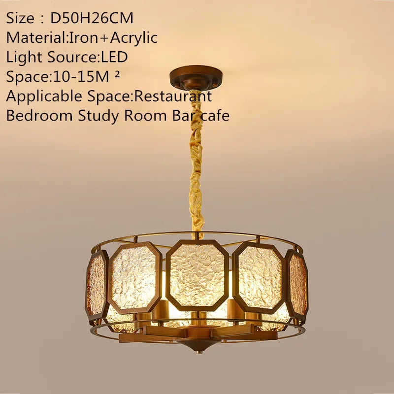 TEMOU Contemporary Restaurant Pendant Lamp French Retro Bedroom Study Villa Hotel Rooms Bar Counter Cafe Aisle Light