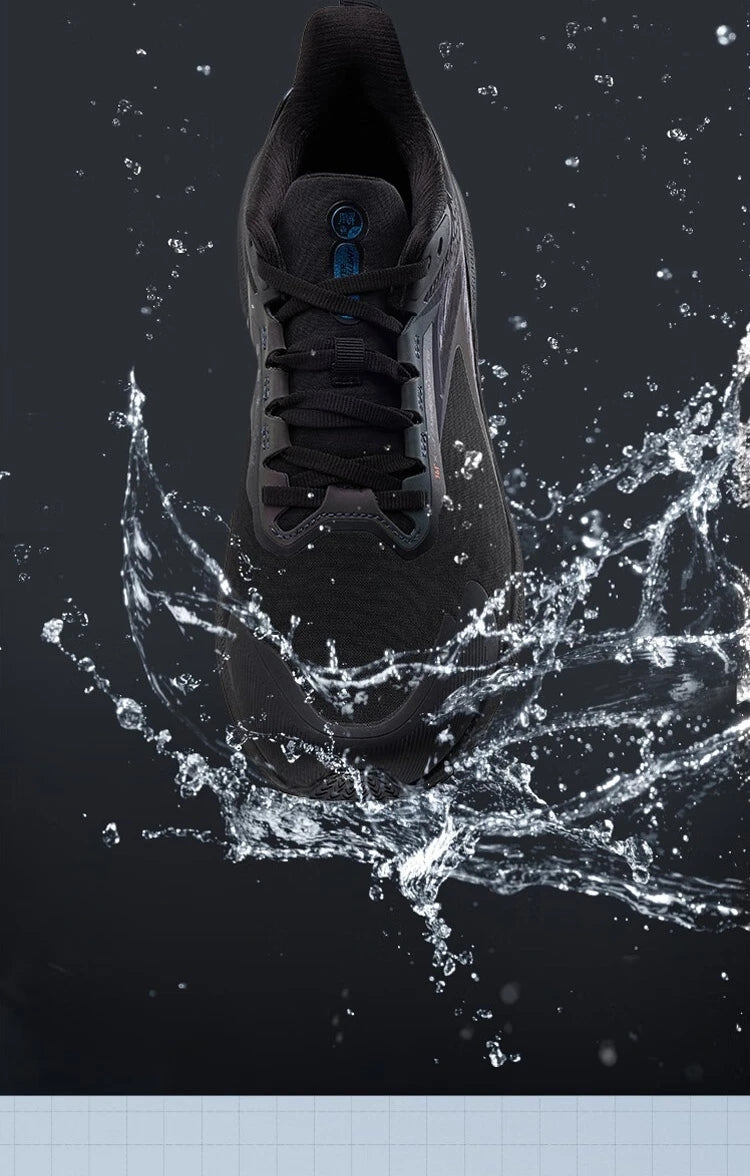 361 Degrees Rainblock 7.0 Men Running Shoes Anti Splash Rainproof Technology Non-Slip Cushioning Rebound Male Sneakers 672432239