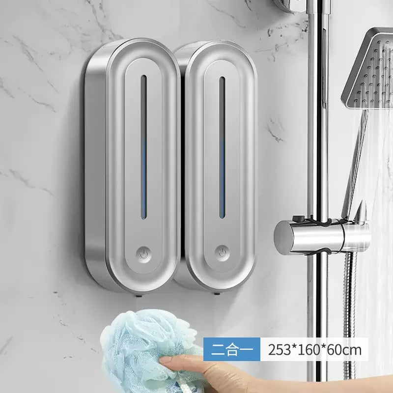 420ML Wall-mounted Automatic Liquid Soap Dispensers Kitchen Touchless Induction Sensor Hotel Malls Bathroom Accessories