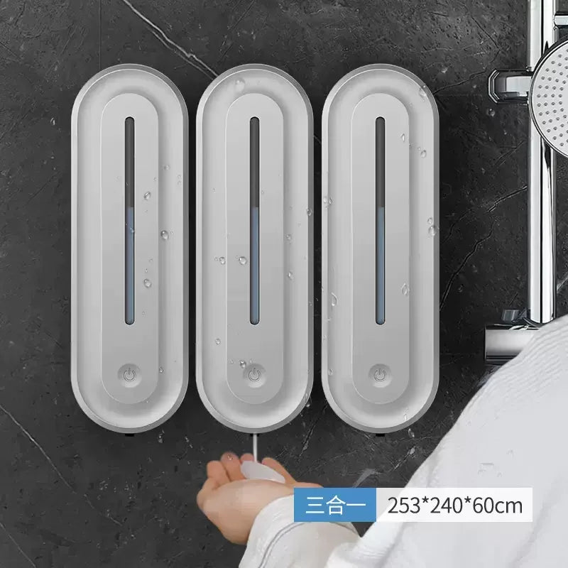 420ML Wall-mounted Automatic Liquid Soap Dispensers Kitchen Touchless Induction Sensor Hotel Malls Bathroom Accessories