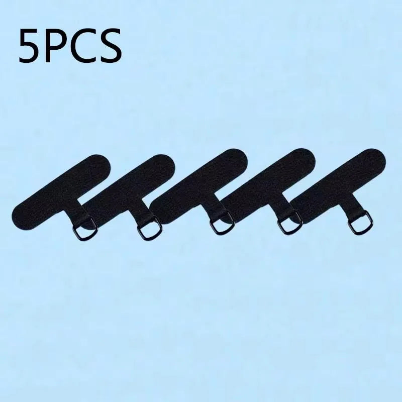1/4pcs Universal Metal Phone Lanyard Gasket Patch Durable Ultra Thin Mobile Phone Sling Rope Card Clip Strap Hang Cord Tab