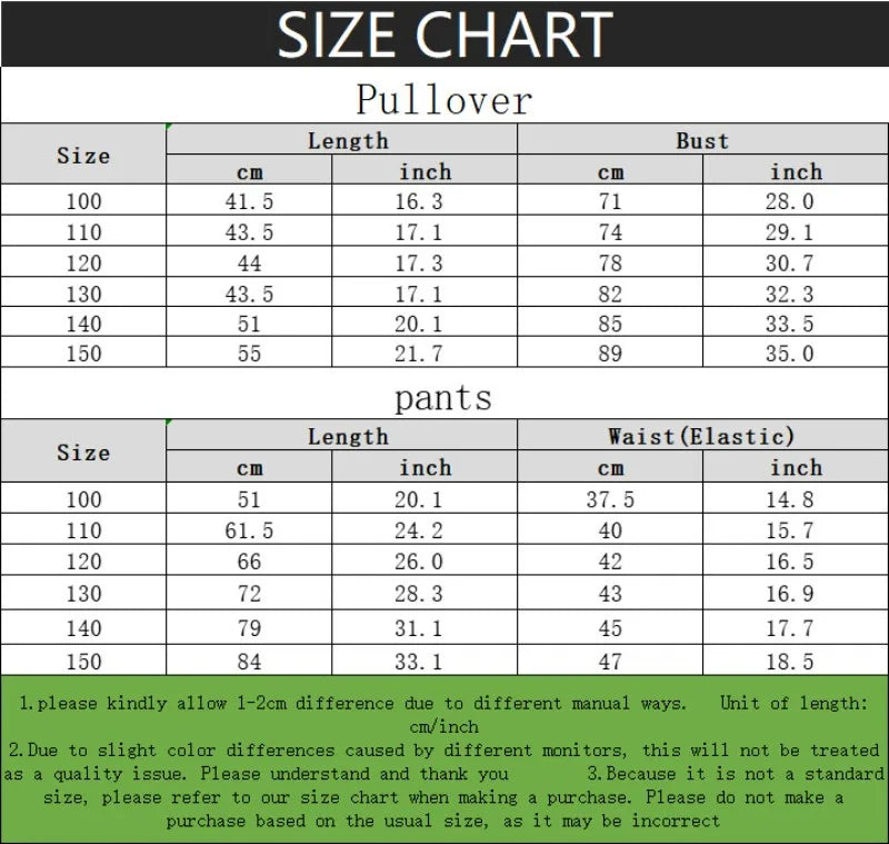 2025 Fall New Style Children's Casual Sweatshirt Sets Kids Sweatpant Set Stitch Printed Boys Pullover and Trousers 2pcs Suit