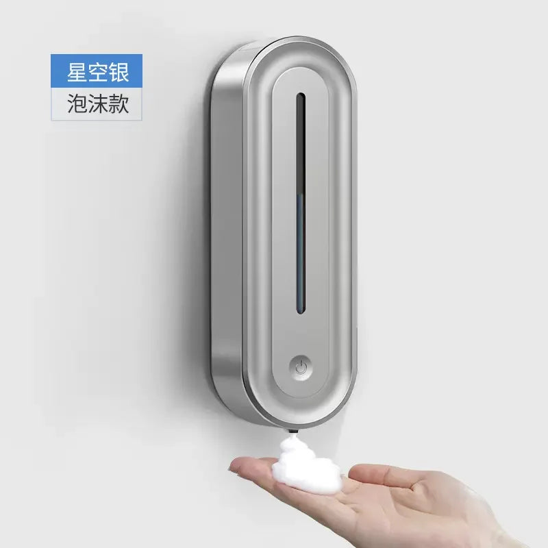 420ML Wall-mounted Automatic Liquid Soap Dispensers Kitchen Touchless Induction Sensor Hotel Malls Bathroom Accessories