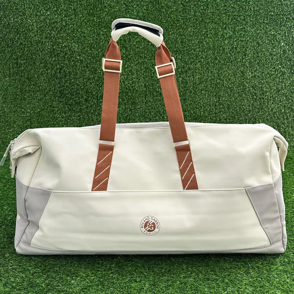 Wilson 2025 ROLAND GARROS LARGE DUFFEL BAG Limited Edition Multi functional Capacity Tennis Bag Sports Backpack WR8042301001