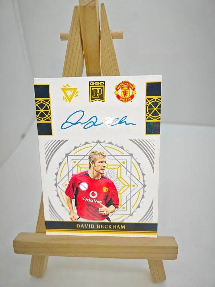 Panini collectible card laser flash DIY Messi Cristiano Ronaldo Kylian Mbappe David Beckham Card bricks Holiday gifts 1.5mmthick - AIAZ