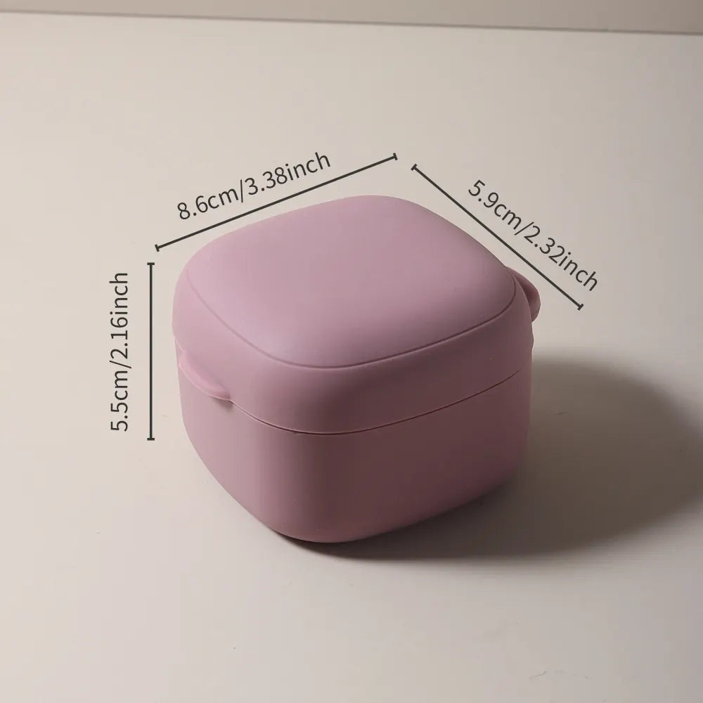 New arrival Hot Sell thick Baby Pacifier Case food storage box Silicone Nipple Cover for infant