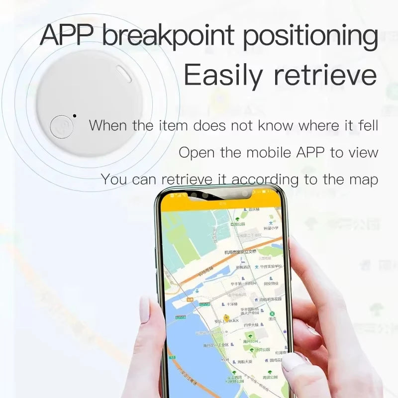 OPPO Mini GPS Tracker Bluetooth 5.0 Children Elderly Anti-Lost GPS Device Car Tracking Locator For IOS Android Smart Finder