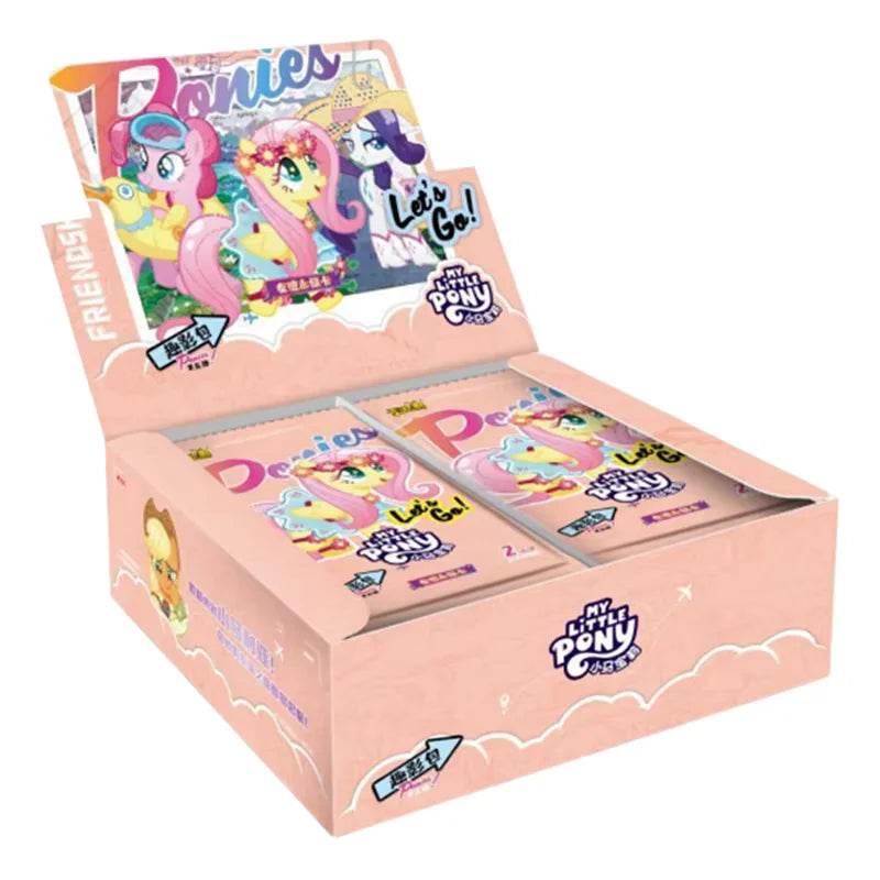 KAYOU Genuine My Little Pony Card Cute Funny Party Friendship Eternal Cards SGR Princess Anime Game Collectible Cards Toys Gifts - AIAZ