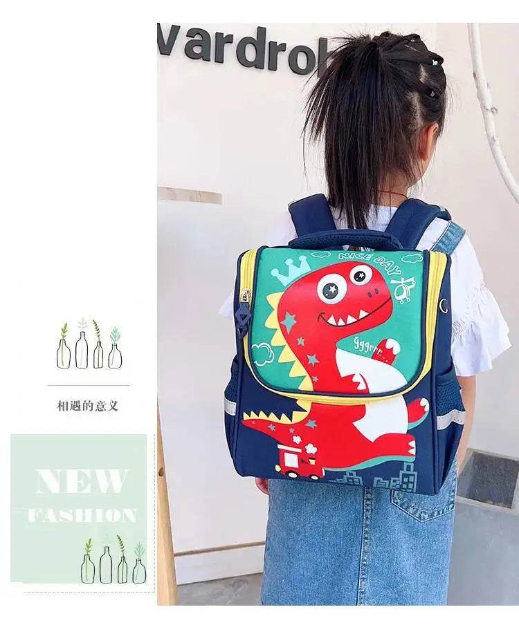 Children School Bags Girls Boys Backpacks Kindergarten Schoolbag Cartoon Animal Toddler Kids Backpack For 2-8 Years - AIAZ