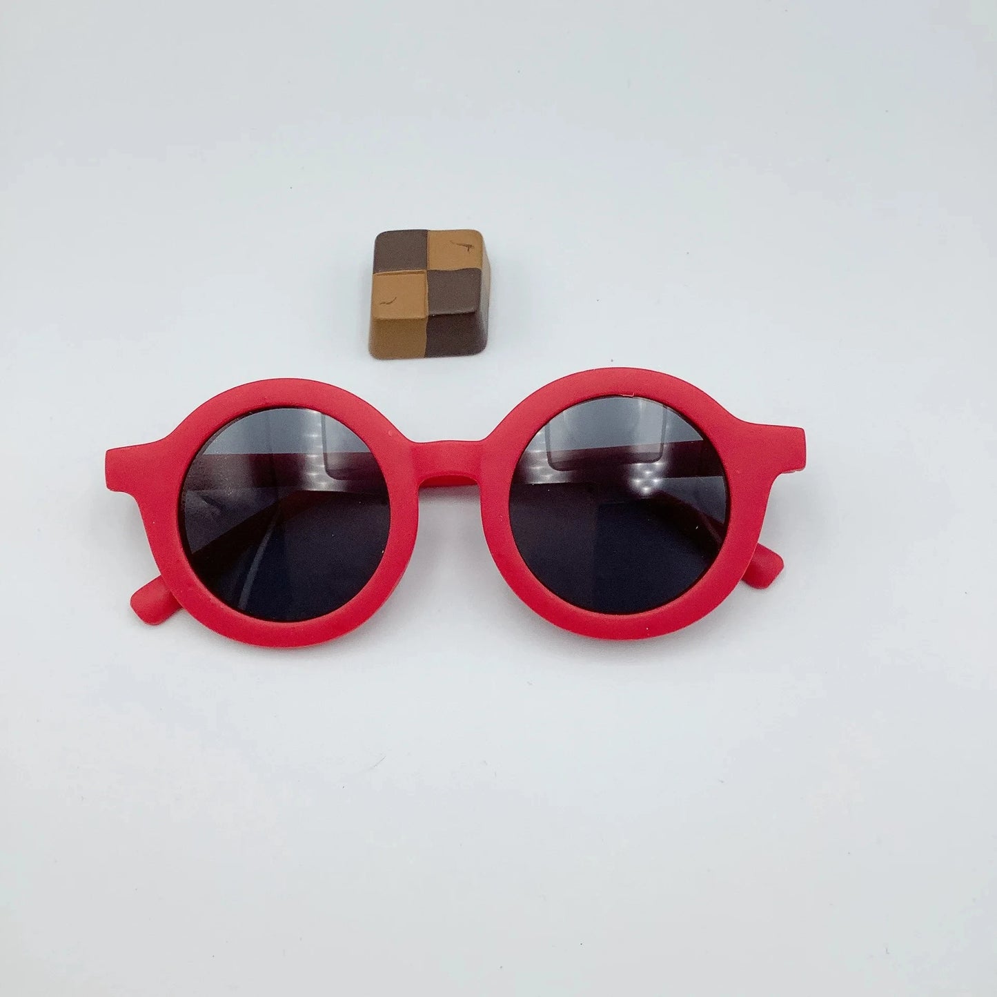 2024 new children's sunglasses yuanchaotong UV400 plastic glasses sunglasses