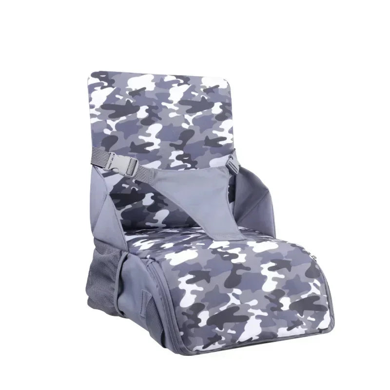 INSULAR 2 In 1 Portable Safe Pads Booster Seat Mommy Bags Comfortable Height Chair Cushion Perfect Organizer Multi-functional