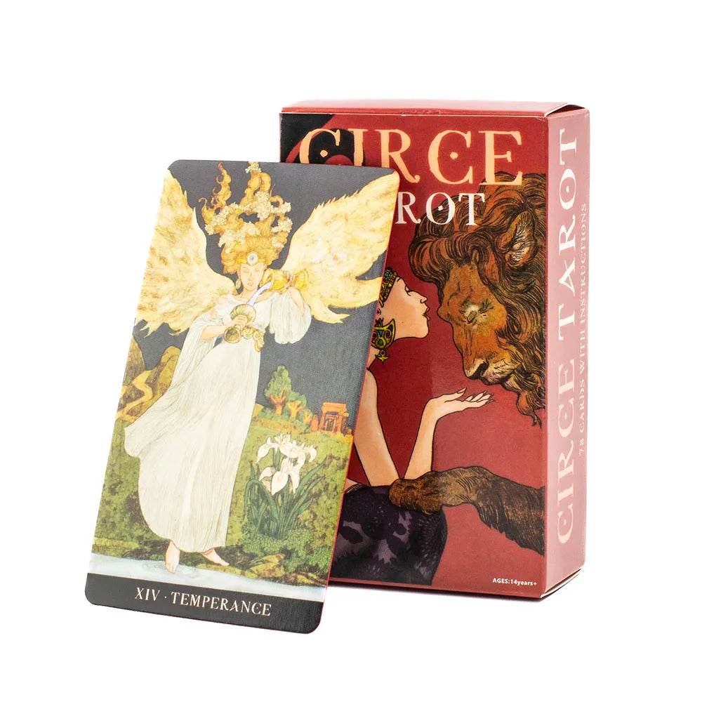 78 Card Deck Kitten Tarot Oracle Card Fate Divination Leisure Entertainment Family gatherings Tarot Card Game - AIAZ
