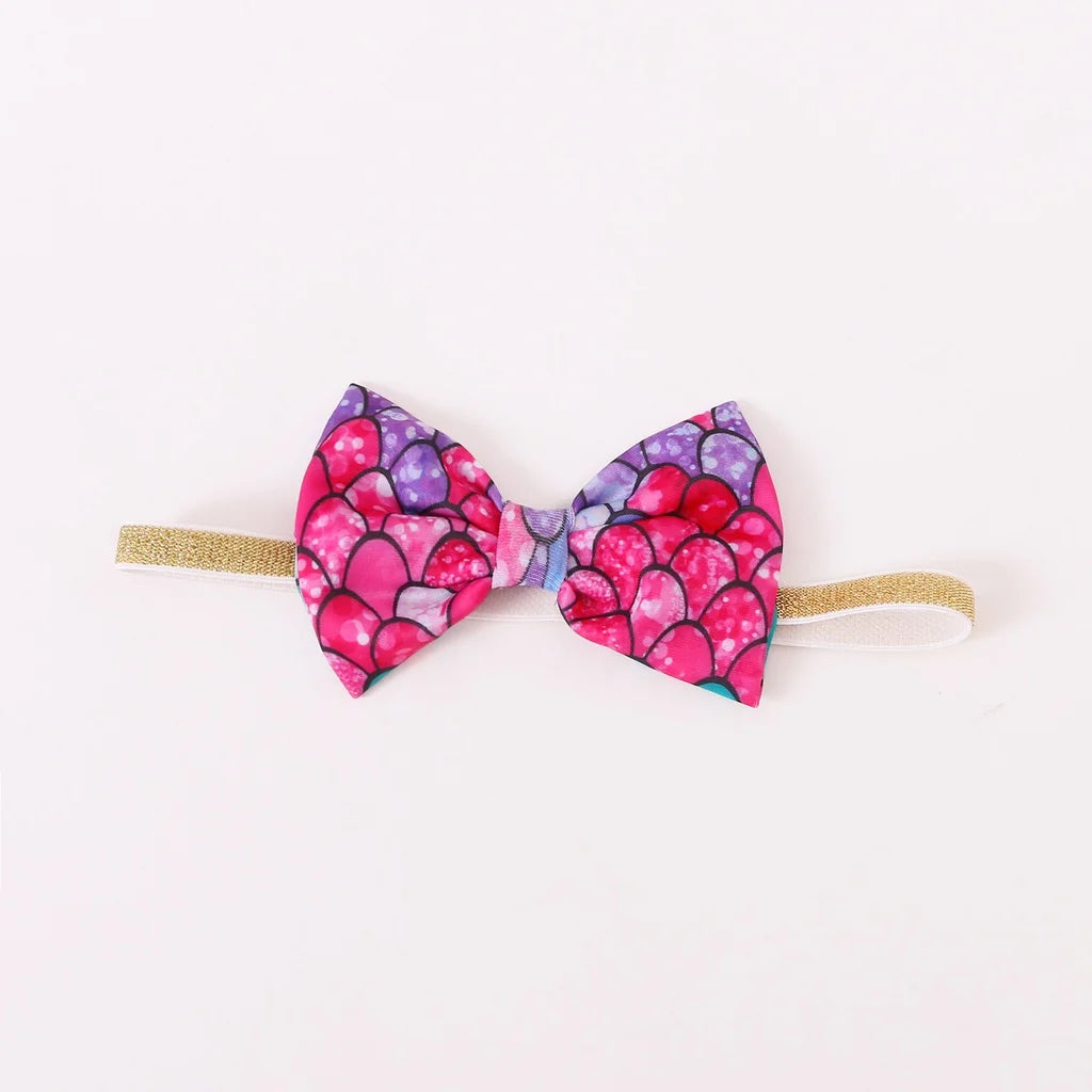 3-24 Months Baby Girl Swimsuit Mermaid Sling Bodysuit+Headwear 2PCS Set Fashion Soft Summer Toddler Girl Beach Swimming Wear