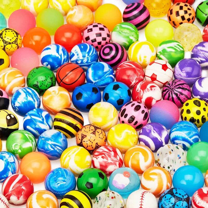 30/10PCS Size 32MM Bouncy Balls Kids Bulk Treasure Box Toys Classroom Party Favors Birthday Christmas Goodie Bag Stuffers Gifts - AIAZ