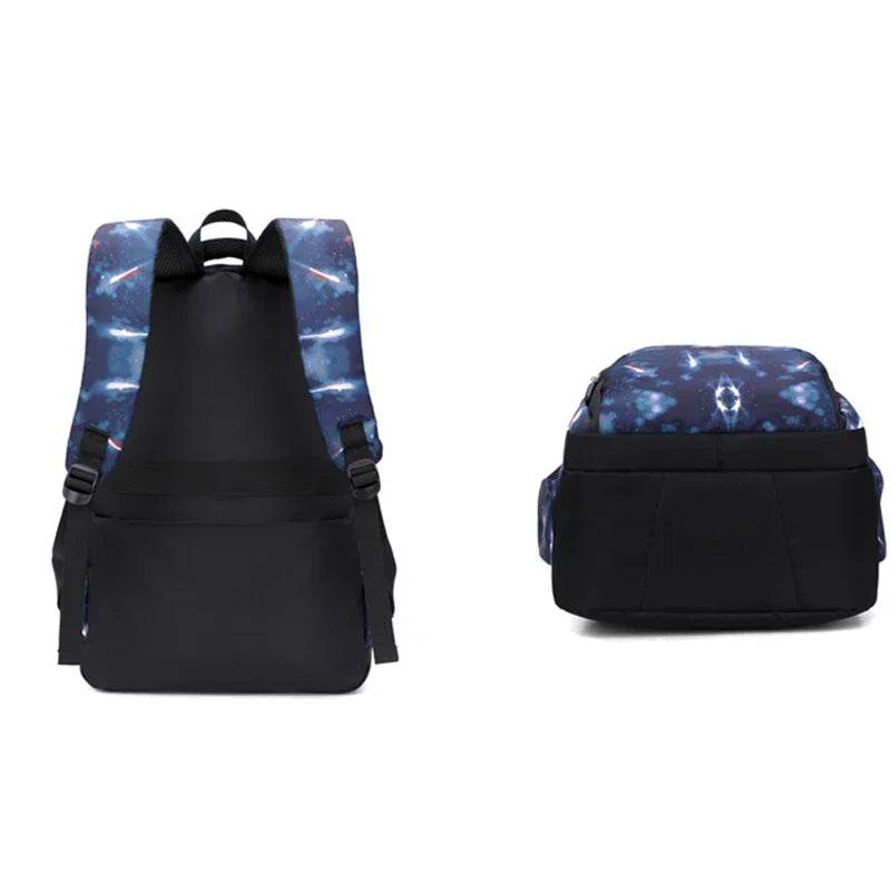 Boys Backpacks 3 Pieces Sets School Bags Large Size Bag For Teenagers Children Knapsack Big Boy Backpack Middle School Students - AIAZ