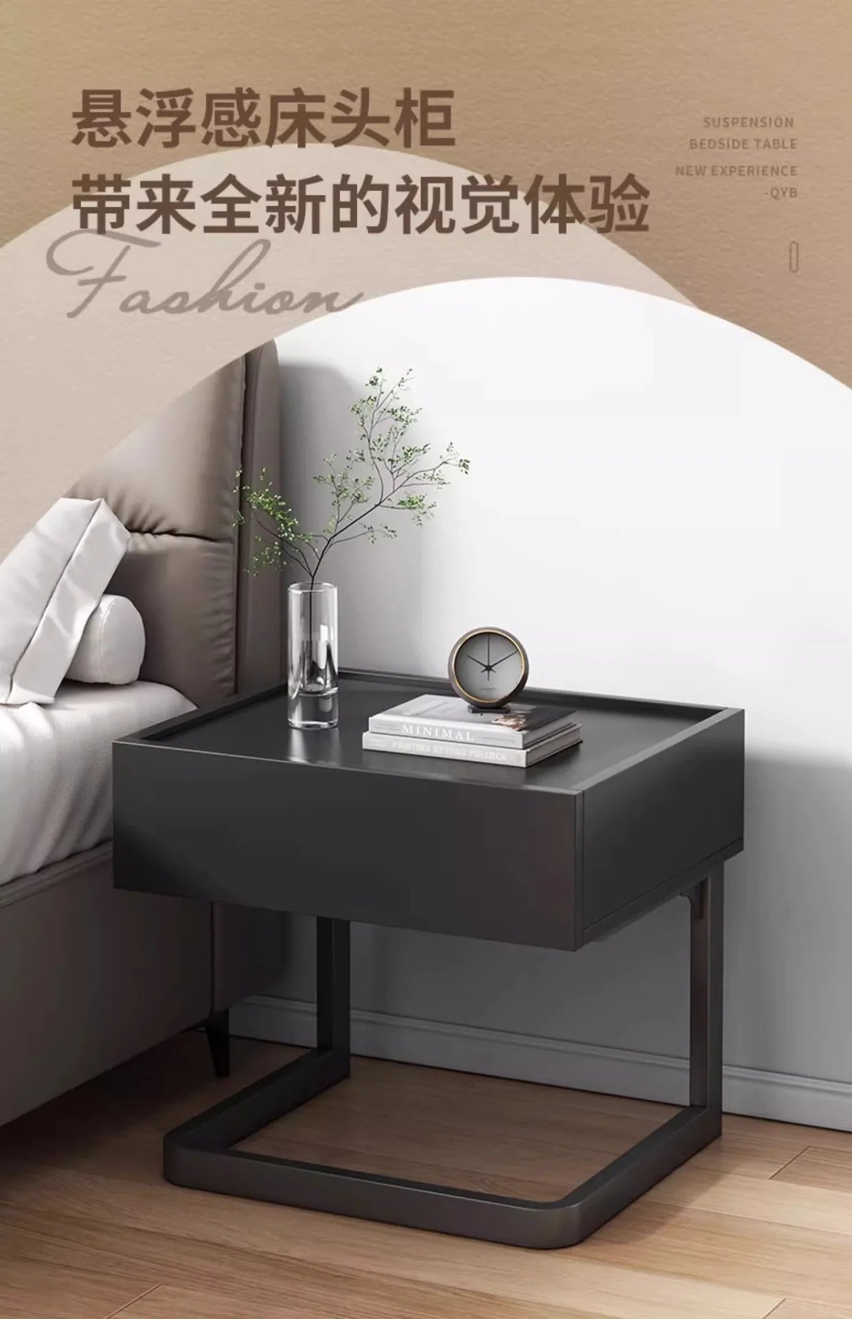Simple Modern Night Table Storage Creative Nordic Aesthetic Luxury Nightstand Trendy Drawer Home Bedroom Furniture