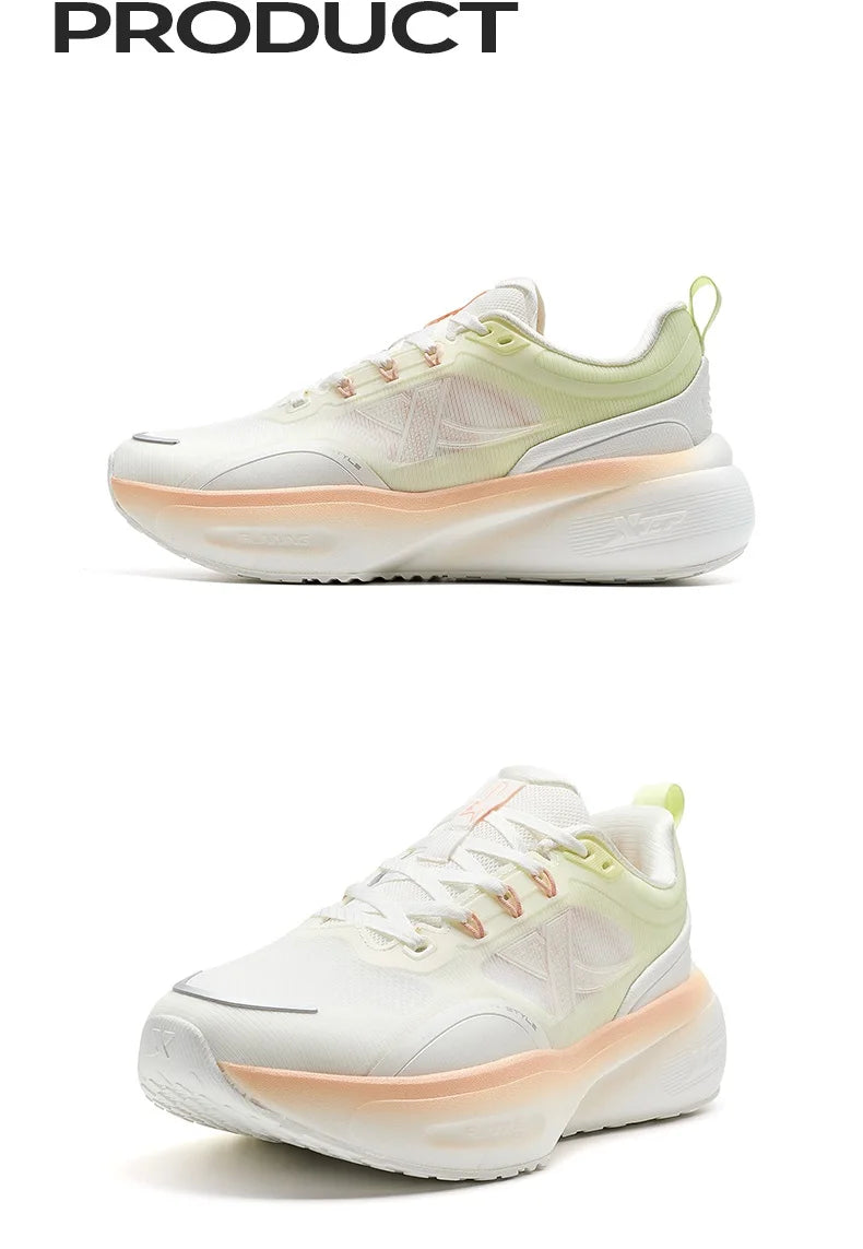 Xtep Dynamic Foam Women Running Shoe Air Wear-Resistant Sports Shoe For Women Non-Slip Female Soft Casual Sneakers 875118110013