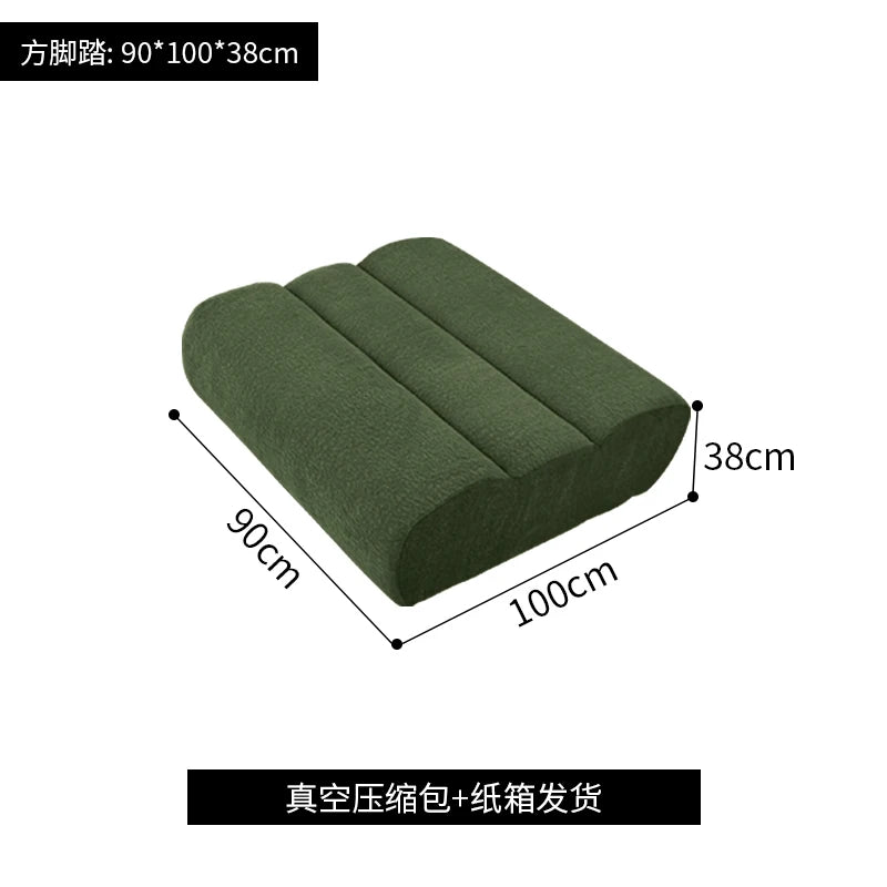 Design Large Green Sofas European Filler Armrest Salon Living Room Sofas Compressed Bedroom Lazy Divano Compresso Home Furniture