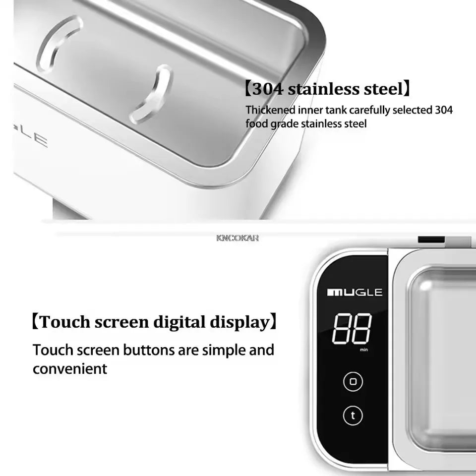 Ultrasonic Cleaner 35W Household Ultrasonic Glasses Jewelry Cleaner 500ML High-frequency Vibration Cleaning Multifunctional Tool