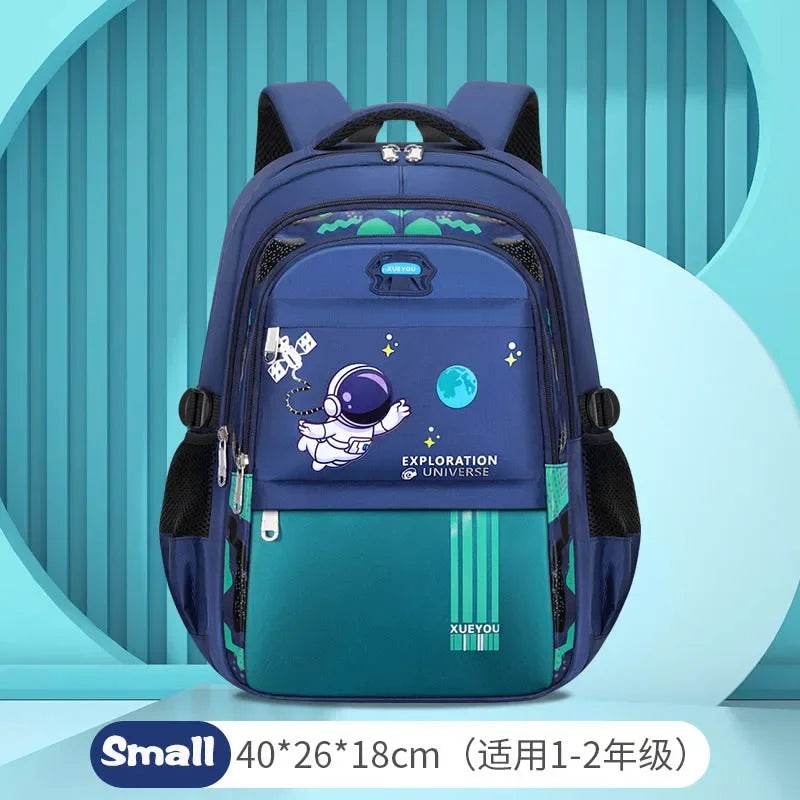 School Bags for Boys Shoulder Backpack Bagutte Children Spinal Protection Light Big Capacity New Astronaut Waterproof Kids - AIAZ