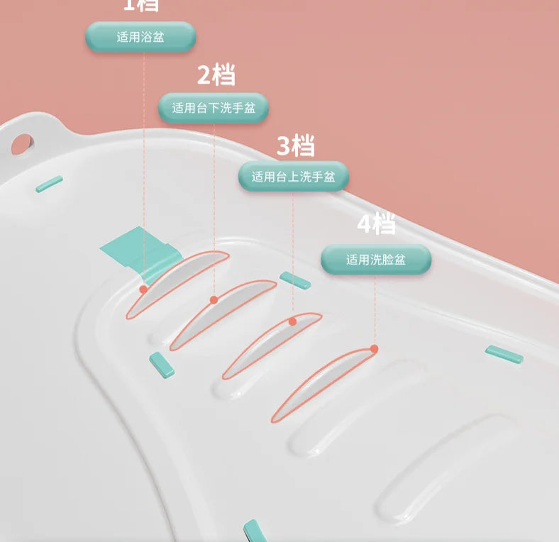New Infant Baby Washing Ass Artifact Portable Baby Washing Fart Basin Newborns Washing PP Tub Supplies Baby Bathtub Baby Care