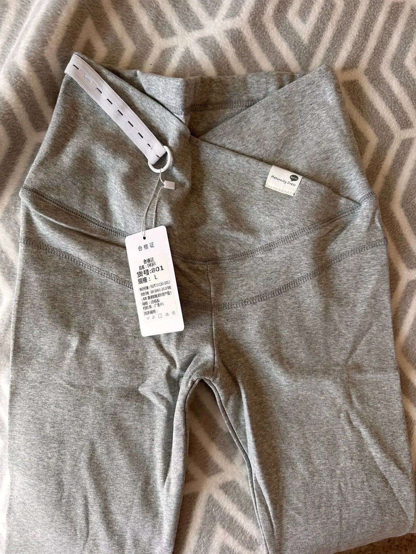 Low Waist Belly Cotton Maternity Legging Spring Casual Skinny Pants Clothes for Pregnant Women Autumn Pregnancy