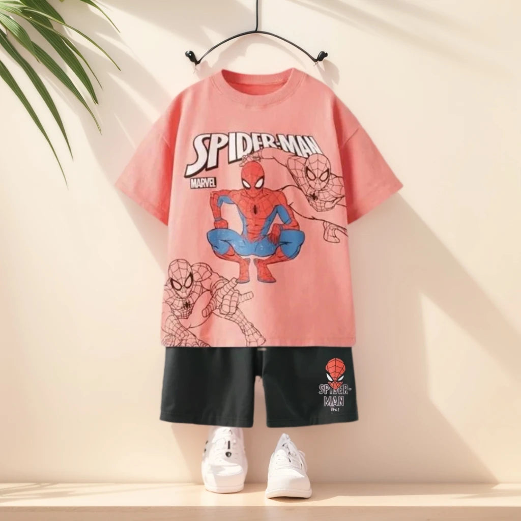 2pcs Summer Child Costume Toy Story Tshirt+shorts Set Casual Sports Clothes Trendy Short Sleeve Outfits Outer Wear For Kids Boy