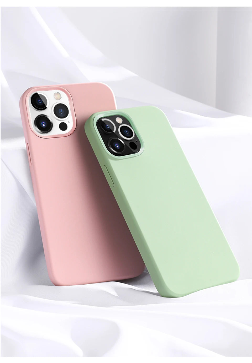 Luxury Liquid Silicone Phone Case for APPLE iPhone 11 13 12 14 15 16 Pro Max Cases for iPhone 15 Plus Shockproof Protector Cover